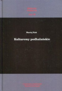 Kulturemy podhalańskie - okładka książki
