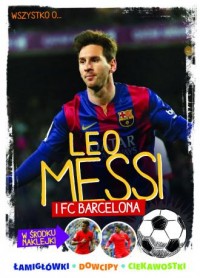Leo Messi i FC Barcelona - okładka książki
