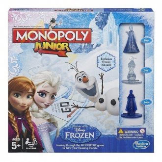 Monopoly Junior. Kraina Lodu - zdjęcie zabawki, gry