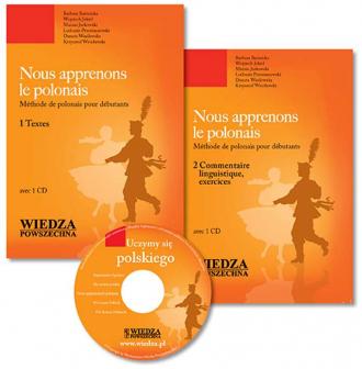 Nous apprenons le polonais (+ CD) - okładka podręcznika