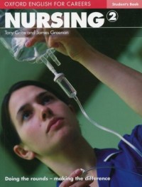 Oxford English for Careers Nursing - okładka podręcznika