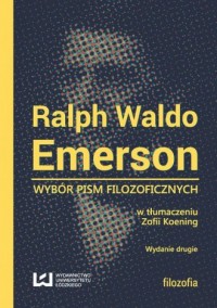 Ralph Waldo Emerson. Wybór pism - okładka książki