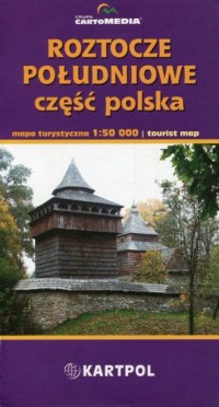 Roztocze Południowe część polska - okładka książki