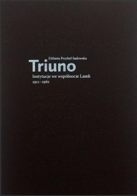 Triuno. Instytucje we wspólnocie - okładka książki