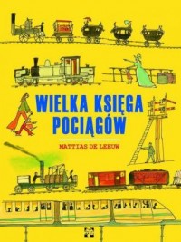 Wielka księga pociągów - okładka książki