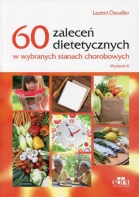 60 zaleceń dietetycznych w wybranych - okładka książki