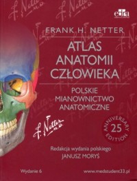 Atlas anatomii człowieka. Polskie - okładka książki