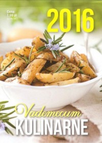 Kalendarz 2016. Vademecum kulinarne - okładka książki