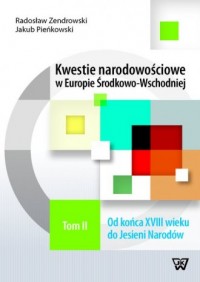 Kwestie narodowościowe w Europie - okładka książki