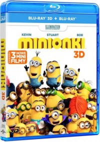 Minionki 3D   2D (Blu-ray) - okładka filmu