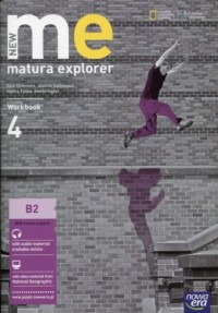 New Matura Explorer 4 Workbook. - okładka podręcznika
