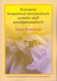 Rozwijanie kompetencji emocjonalnych - okładka książki