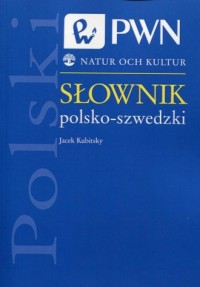 Słownik polsko-szwedzki - okładka książki