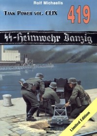 SS-Heimwehr Danzig Tank Power vol. - okładka książki