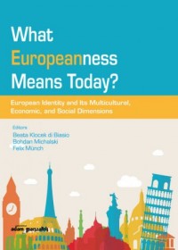 What Europeanness Means Today? - okładka książki