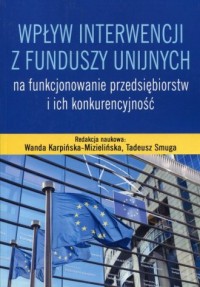 Wpływ interwencji z funduszy unijnych - okładka książki