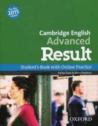 Cambridge English Advanced Result. - okładka podręcznika