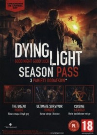 Dying Light. Season pass DLC - pudełko programu