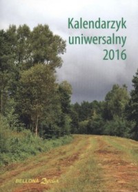 Kalendarzyk uniwersalny 2016 - okładka książki