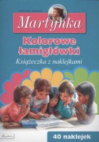 Martynka. Kolorowe łamigłówki - okładka książki