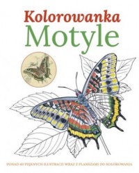 Motyle. Kolorowanka - okładka książki