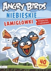 Angry Birds. Niebieskie łamigłówki - okładka książki