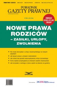 Poradnik Gazety Prawnej. Nowe prawa - okładka książki