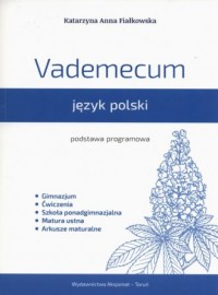 Vademecum. Język polski. Podstawa - okładka podręcznika