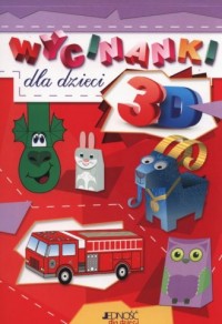 Wycinanki 3D dla dzieci - okładka książki