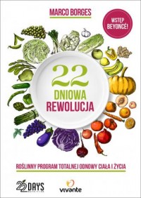 22 dniowa rewolucja. Roślinny program - okładka książki