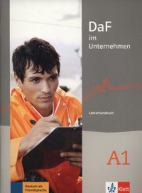 DaF im unternehmen A1. Lehrerhandbuch - okładka podręcznika