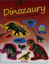 Dinozaury. Książeczka z naklejkami - okładka książki