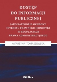 Dostęp do informacji publicznej - okładka książki