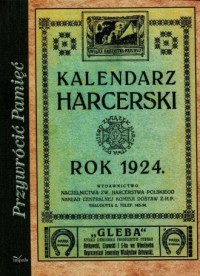 Kalendarz harcerski. Rok 1924. - okładka książki