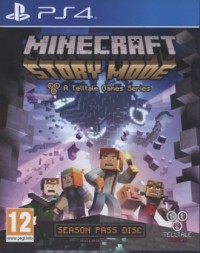 Minecraft Story Mode (PS4) - pudełko programu
