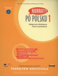 Po polsku 1. Podręcznik nuczyciela - okładka podręcznika