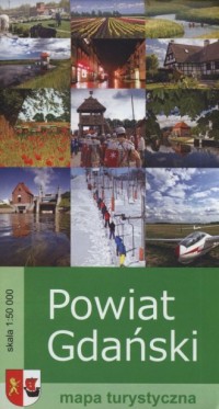 Powiat Gdański Mapa turystyczna - okładka książki