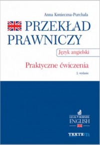 Przekład prawniczy. Praktyczne - okładka podręcznika