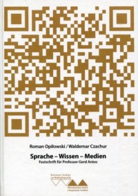 Sprache Wissen Medien. Festschrift - okładka podręcznika