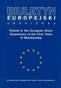Biuletyn Europejski 2004/2005. - okładka książki