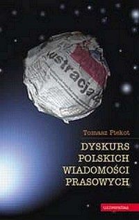 Dyskurs polskich wiadomości prasowych - okładka książki