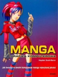 Manga. Grafika komputerowa - okładka książki