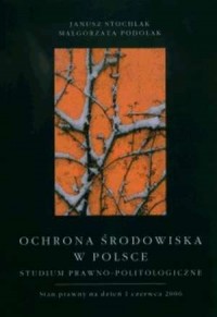 Ochrona środowiska w Polsce. Studium - okładka książki
