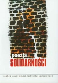 Poezja Solidarności - okładka książki