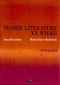Teorie literatury XX wieku. Podręcznik - okładka książki