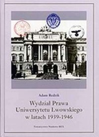 Wydział Prawa Uniwersytetu Lwowskiego - okładka książki