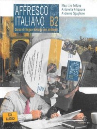 Affresco italiano B2. Podręcznik - okładka podręcznika
