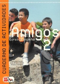 Aula Amigos 2. Ćwiczenia - okładka podręcznika
