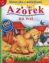 Azorek na wsi (100 naklejek) - okładka książki