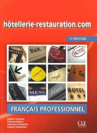Hotellerie restauration.com. 2 - okładka podręcznika